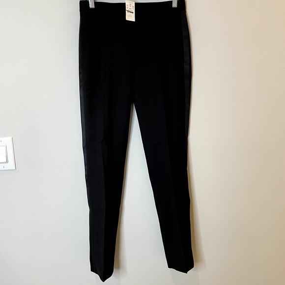 J.Crew Boys Slim Ludlow Tuxedo Pant Italian Wool Special Occasion A8663 Black 14 - Picture 4 of 16